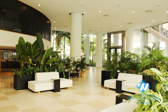 Luxury serviced apartment for lease in Westlake area, Hanoi.